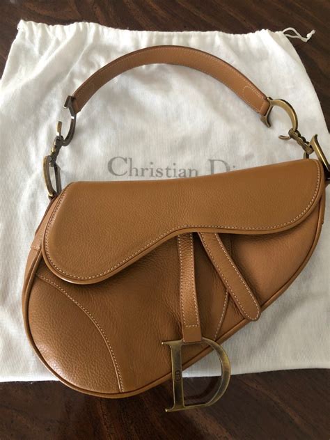 dior beige saddle|authentic christian Dior saddle bag.